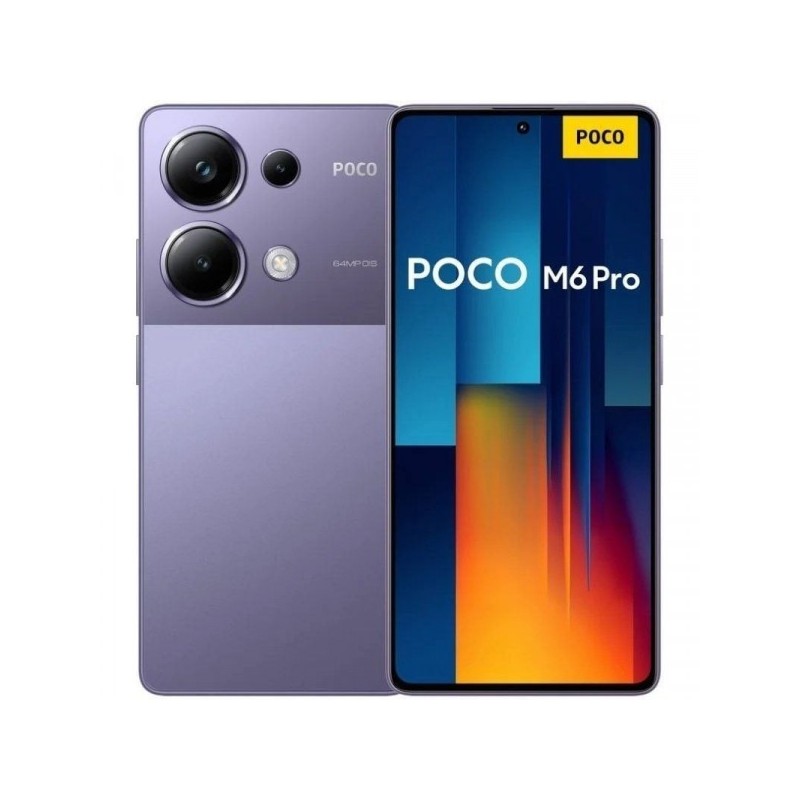 TELEFONO MOVIL POCO M6 PRO PURPURA 6.67"-OC2.2-8GB-256GB